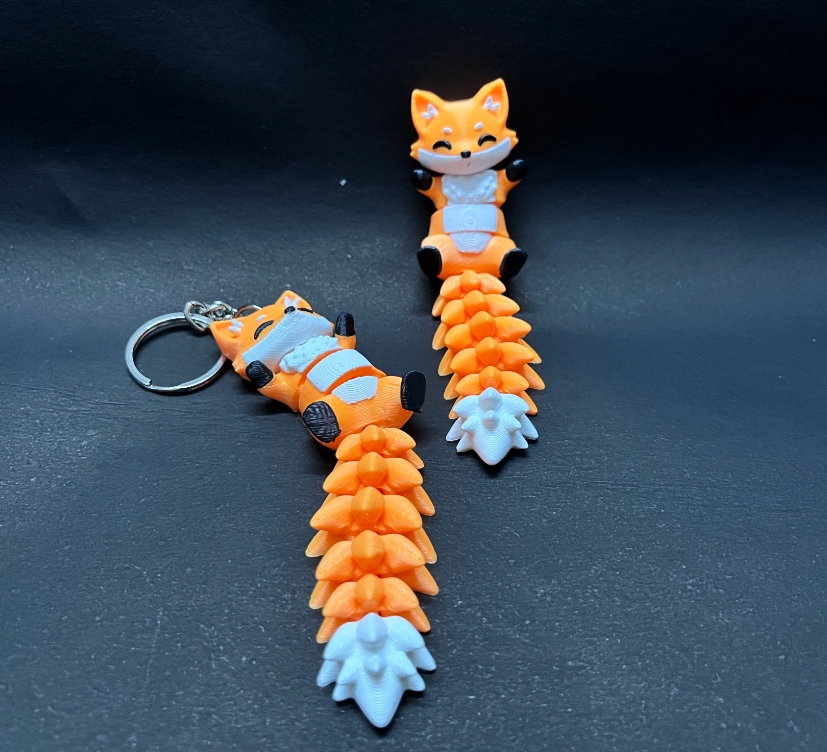 Flexi Fox Keychain