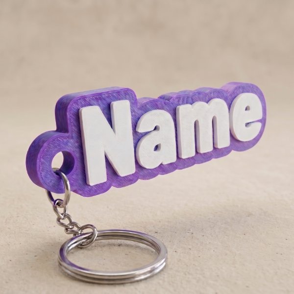 Custom Name Keychain